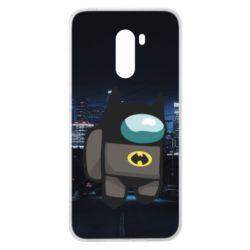 Чехол для Xiaomi Pocophone F1 Among Us - Batman in the city - PrintSalon