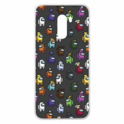 Чехол для Xiaomi Pocophone F1 Among Us Pattern - PrintSalon