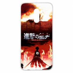 Чехол для Xiaomi Pocophone F1 Attack of the Titans - PrintSalon