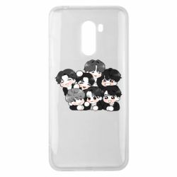 Чехол для Xiaomi Pocophone F1 BTS Cute Art