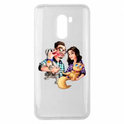 Чехол для Xiaomi Pocophone F1 Edison Family - PrintSalon