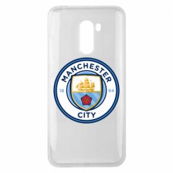 Чехол для Xiaomi Pocophone F1 FC Manchester City Logo - PrintSalon