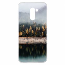 Чехол для Xiaomi Pocophone F1 Forest by the lake - PrintSalon