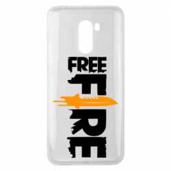 Чохол для Xiaomi Pocophone F1 Free Fire vertical logo - PrintSalon