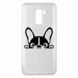 Чехол для Xiaomi Pocophone F1 French Bulldog Puppy - PrintSalon