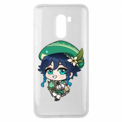 Чохол для Xiaomi Pocophone F1 Genshin Impact chibi Venti - PrintSalon