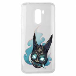 Чехол для Xiaomi Pocophone F1 Genshin Impact Xiao's mask - PrintSalon
