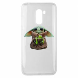 Чехол для Xiaomi Pocophone F1 Grogu and Kermit - PrintSalon