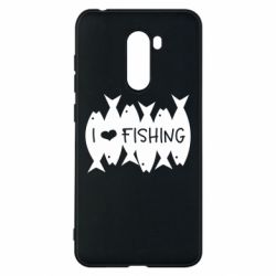 Чохол для Xiaomi Pocophone F1 I Love Fishing - PrintSalon