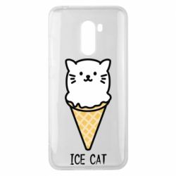 Чехол для Xiaomi Pocophone F1 Ice Cat - PrintSalon