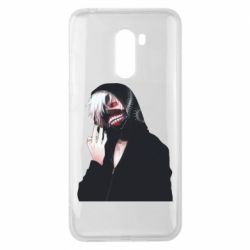 Чехол для Xiaomi Pocophone F1 Kaneki Portrait - PrintSalon