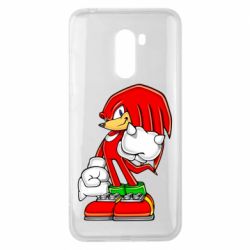 Чехол для Xiaomi Pocophone F1 Knuckles the Echidna - PrintSalon