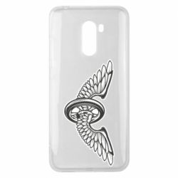 Чехол для Xiaomi Pocophone F1 Колесо и крылья - PrintSalon