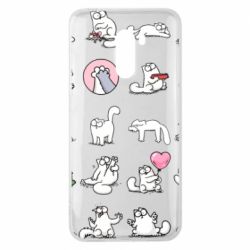 Чохол для Xiaomi Pocophone F1 Кот Саймона емоції - PrintSalon