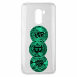 Чехол для Xiaomi Pocophone F1 Криптовалюта - PrintSalon