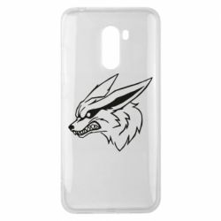 Чехол для Xiaomi Pocophone F1 Kurama line art - PrintSalon