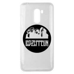 Чехол для Xiaomi Pocophone F1 Led Zeppelin in a circle - PrintSalon