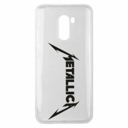 Чехол для Xiaomi Pocophone F1 Logo Metallica - PrintSalon