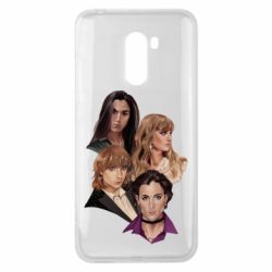 Чехол для Xiaomi Pocophone F1 Maneskin band art - PrintSalon