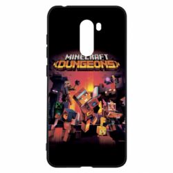 Чехол для Xiaomi Pocophone F1 Minecraft Dungeons new - PrintSalon