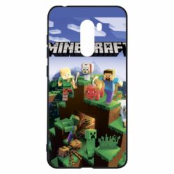 Чохол для Xiaomi Pocophone F1 Minecraft Starter - PrintSalon