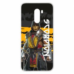 Чехол для Xiaomi Pocophone F1 Mortal Kombat-Scorpion - PrintSalon