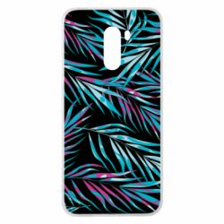 Чохол для Xiaomi Pocophone F1 Neon Palm Leaves - PrintSalon