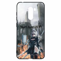 Чехол для Xiaomi Pocophone F1 Nier Automata 2B - PrintSalon