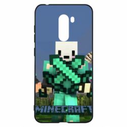 Чехол для Xiaomi Pocophone F1 Novaskin Minecraft - PrintSalon
