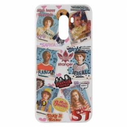 Чехол для Xiaomi Pocophone F1 Очень странные дела. Стикеры - PrintSalon