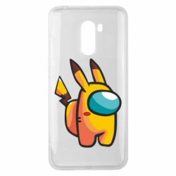 Чохол для Xiaomi Pocophone F1 Pikachu Among Us - PrintSalon