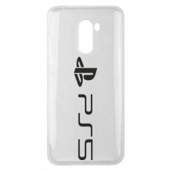 Чехол для Xiaomi Pocophone F1 PlayStation 5 Logo - PrintSalon