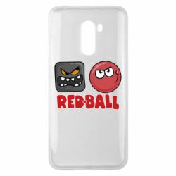 Чохол для Xiaomi Pocophone F1 Red ball 4 - PrintSalon
