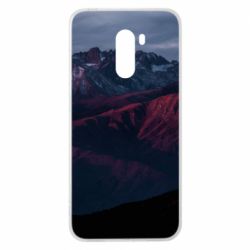 Чохол для Xiaomi Pocophone F1 Red mountains - PrintSalon