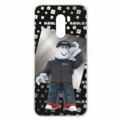 Чохол для Xiaomi Pocophone F1 Roblox And Metal Logo - PrintSalon