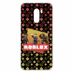 Чехол для Xiaomi Pocophone F1 Roblox Heroes 3D - PrintSalon