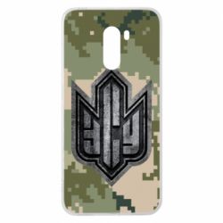 Чехол для Xiaomi Pocophone F1 РУССКИЙ ВОЕННЫЙ КОРАБЛЬ ІДІ НА ХУЙ! ВСУ - PrintSalon