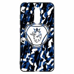 Чохол для Xiaomi Pocophone F1 Scania logo and grunge - PrintSalon