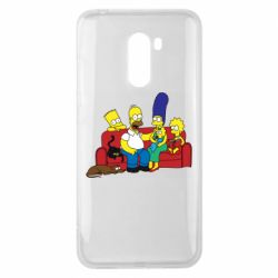 Чехол для Xiaomi Pocophone F1 Simpsons At Home - PrintSalon