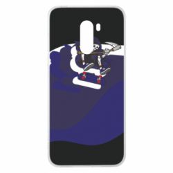 Чохол для Xiaomi Pocophone F1 Skater death - PrintSalon
