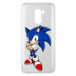 Чехол для Xiaomi Pocophone F1 Sonic with smile - PrintSalon