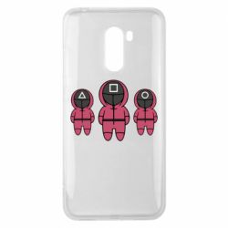 Чохол для Xiaomi Pocophone F1 Солдати гра в Кальмара - PrintSalon