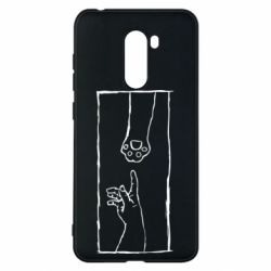 Чехол для Xiaomi Pocophone F1 Сreation meow - PrintSalon