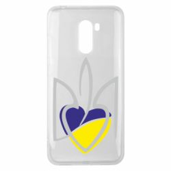 Чехол для Xiaomi Pocophone F1 Ukrainian heart - PrintSalon