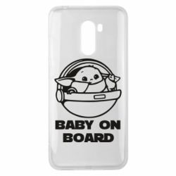 Чехол для Xiaomi Pocophone F1 Вaby on board - PrintSalon
