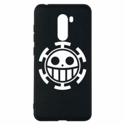 Чехол для Xiaomi Pocophone F1 Ван Пис флаг Трафальгара - PrintSalon