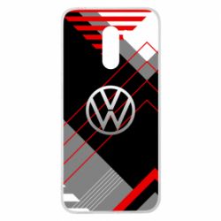 Чехол для Xiaomi Pocophone F1 Volkswagen logo and abstraction - PrintSalon