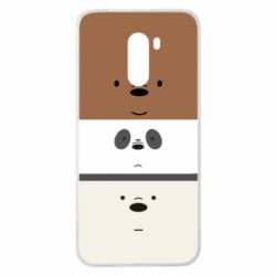 Чохол для Xiaomi Pocophone F1 We bare bears ice cream - PrintSalon