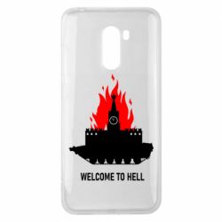 Чехол для Xiaomi Pocophone F1 Welcome to Hell - PrintSalon