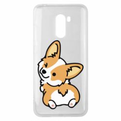 Чехол для Xiaomi Pocophone F1 Winking Corgi - PrintSalon